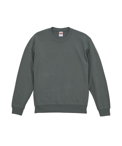 United Athle（ユナイテッドアスレ）の「United Athle/10.0オンス クルーネック 無地 スウェット（裏パイル）（スウェット・メンズ・ホワイト/ブラック/チャコールグレー/ライトグレー/ライトカーキ/ナチュラル/ネイビー/ライトピンク/オレンジ/バーガンディー/オリーブ/ターコイズブルー/レモンイエロー/グリーン/パープル/フューシャピンク/ライトグリーン/ゴールド/グレイッシュブルー/ライトオリーブ/ダークブラウン/ライトベージュ/ロイヤルブルー/スミクロ/アッシュグレー/ダークグリーン/レッド/ペールイエロー・MEDIUM/LARGE/X-LARGE/SMALL/S）」の11枚目の写真