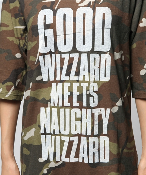 HYSTERIC GLAMOUR(ヒステリックグラマー)の「GOOD WIZZARD pt OP(ワンピース・レディース・ピンク系その他/グリーン系カモフラージュ・FREE)」の7枚目の写真