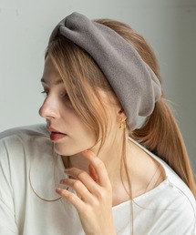 14+（イチヨンプラス）の「スムース生地ヘアバンド（ヘアバンド）」