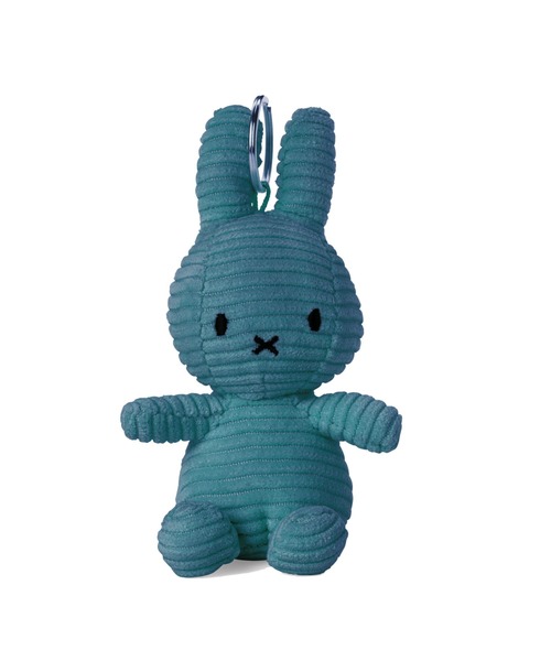 Miffy（ ミッフィー）の「【BON TON TOYS】ミッフィー コーデュロイ キーチェーン 10cm（キーホルダー・レディース・ホワイト/ブルー/グリーン/ダークグレー/ライトピンク/オレンジ/ライトグリーン/イエロー/ベージュ/ライトブルー/ライトイエロー・フリー）」の7枚目の写真