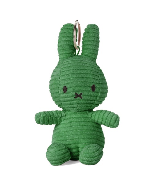 Miffy（ ミッフィー）の「【BON TON TOYS】ミッフィー コーデュロイ キーチェーン 10cm（キーホルダー・レディース・ホワイト/ブルー/グリーン/ダークグレー/ライトピンク/オレンジ/ライトグリーン/イエロー/ベージュ/ライトブルー/ライトイエロー・フリー）」の5枚目の写真