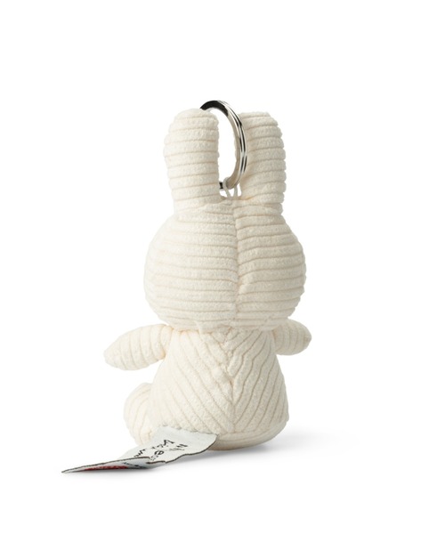 Miffy（ ミッフィー）の「【BON TON TOYS】ミッフィー コーデュロイ キーチェーン 10cm（キーホルダー・レディース・ホワイト/ブルー/グリーン/ダークグレー/ライトピンク/オレンジ/ライトグリーン/イエロー/ベージュ/ライトブルー/ライトイエロー・フリー）」の14枚目の写真