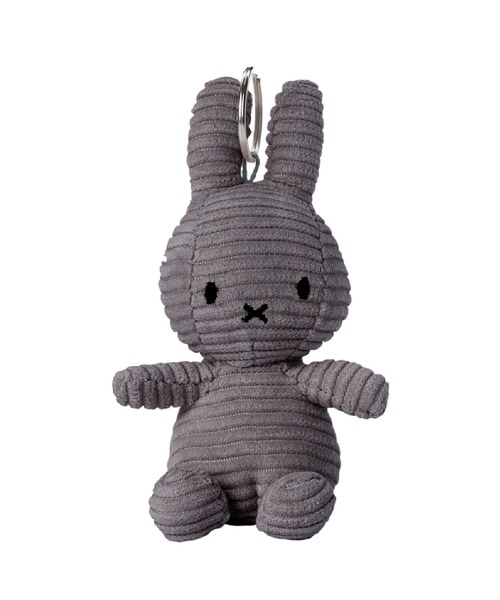 Miffy（ ミッフィー）の「【BON TON TOYS】ミッフィー コーデュロイ キーチェーン 10cm（キーホルダー・レディース・ホワイト/ブルー/グリーン/ダークグレー/ライトピンク/オレンジ/ライトグリーン/イエロー/ベージュ/ライトブルー/ライトイエロー・フリー）」の15枚目の写真