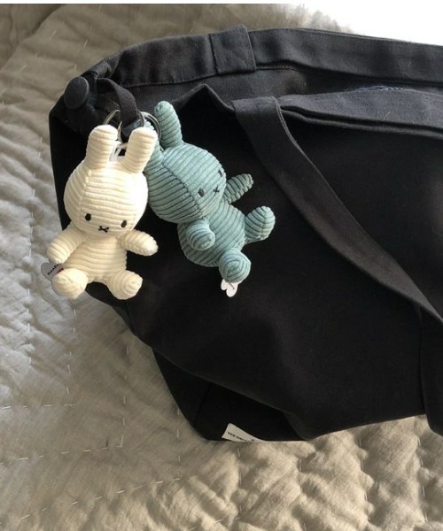 BON TON TOYS】ミッフィー コーデュロイ キーチェーン 10cm