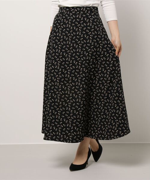 flower（フラワー）の「ムードブルームスカート（スカート・レディース・ブラック/ベージュ・FREE）」の14枚目の写真