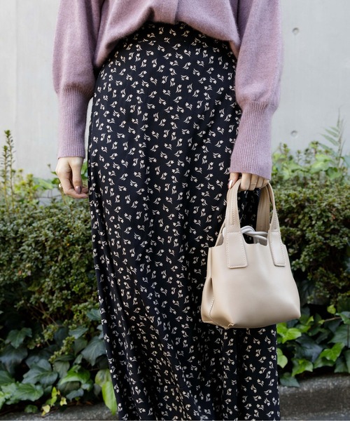 flower（フラワー）の「ムードブルームスカート（スカート・レディース・ブラック/ベージュ・FREE）」の10枚目の写真
