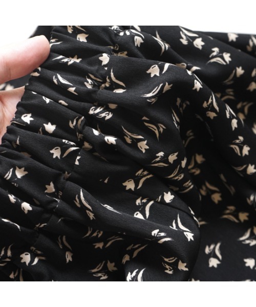 flower（フラワー）の「ムードブルームスカート（スカート・レディース・ブラック/ベージュ・FREE）」の21枚目の写真