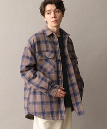 JUNRED | ウーリーチェックオーバーサイズCPOブルゾン(ブルゾン)