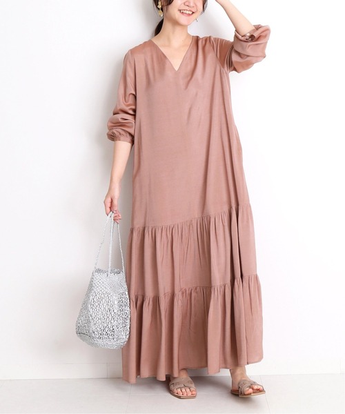 セール ブランド古着 長袖ワンピース ワンピース Slobe Iena スローブイエナ のファッション通販 Zozoused