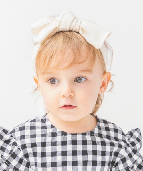 Branshes ブランシェス の テレコリボンベビーヘアバンド その他ベビー用品 Wear