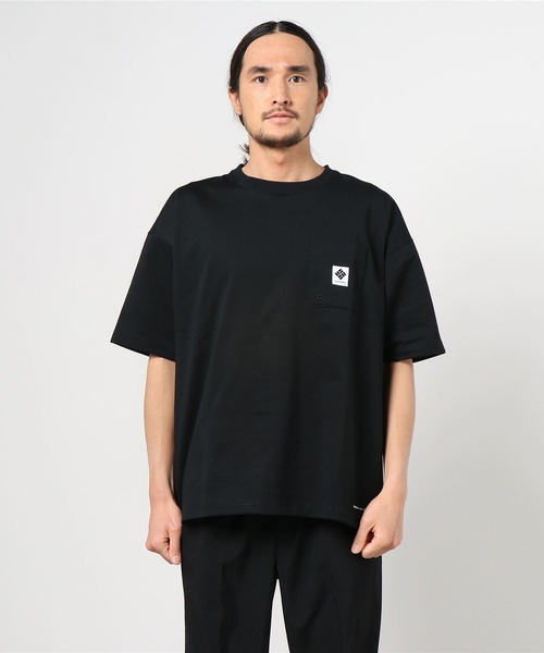 Columbia（コロンビア）の「columbia/コロンビア  ビッグシルエット  バックプリントTシャツ   PM1381（Tシャツ/カットソー・メンズ・ホワイト/ベージュ/ブラック/ピンク/ネイビー・S/L/M/XL）」の21枚目の写真