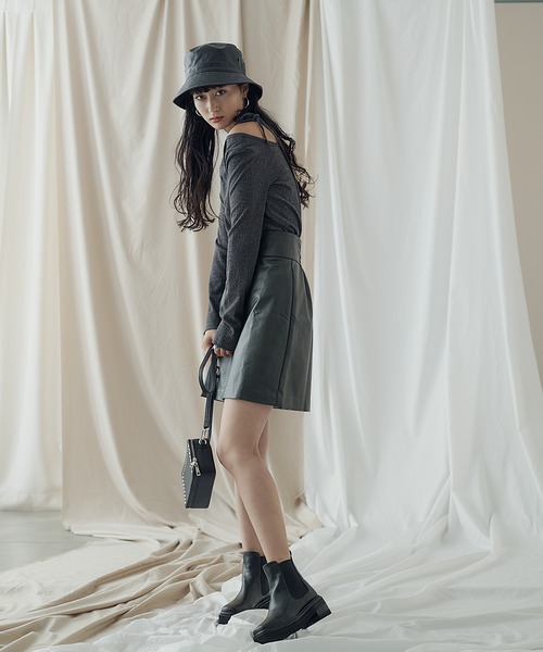 COLONY 2139（コロニートゥーワンスリーナイン）の「チェルシーショートブーツ/サイドゴアブーツ2（ブーツ・レディース・ブラック・23cm/24cm/25cm）」の17枚目の写真