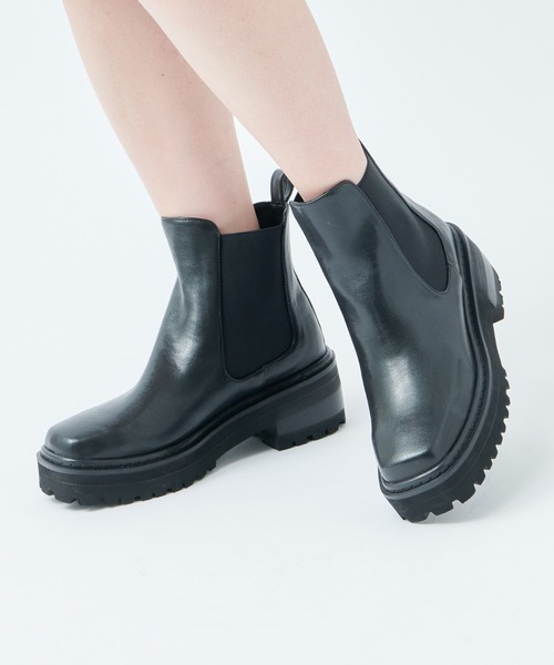 COLONY 2139（コロニートゥーワンスリーナイン）の「チェルシーショートブーツ/サイドゴアブーツ2（ブーツ・レディース・ブラック・23cm/24cm/25cm）」の21枚目の写真