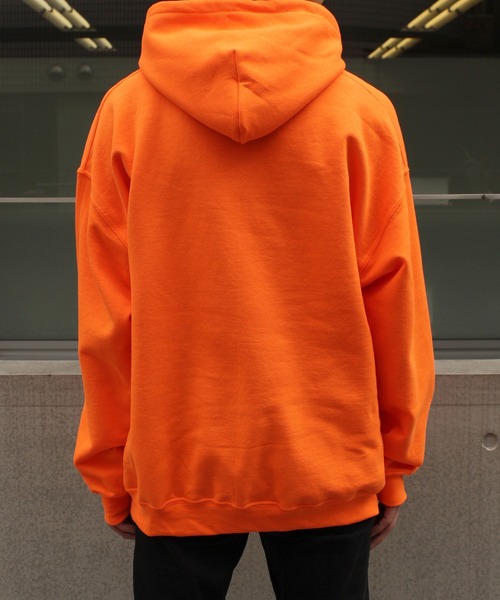 GILDAN（ギルダン）の「【GILDAN】 ギルダン 8.0 oz  ヘビーブレンド プルオーバーフーディー パーカー F1850（パーカー・メンズ・ホワイト/グレー/ブラック/イエロー/オレンジ/サンドベージュ・L/XL/M）」の19枚目の写真