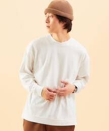 green label relaxing | ★ [ GLR/ lab ] RECY クロスクルーネック 長袖Ⅰ カットソー ロンT(Tシャツ/カットソー)