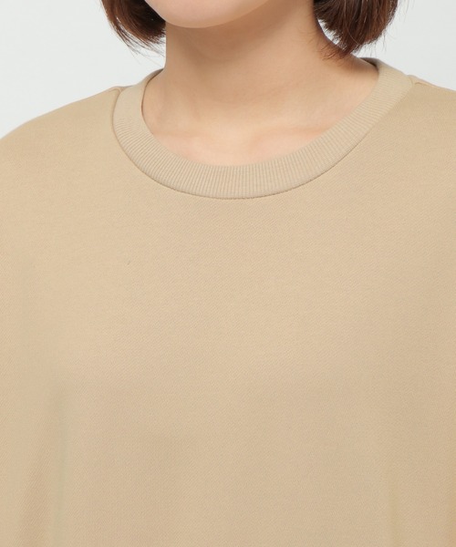 LBC（エルビーシー）の「ケーブル切替えプルオーバー（Tシャツ/カットソー・レディース・ホワイト/ベージュ/ネイビー・M）」の13枚目の写真