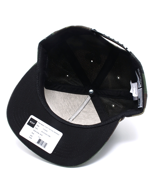 HUF（ハフ）の「HUF / FuckTactical BB CAP（キャップ・メンズ・ブラック/その他1・ONE SIZE）」の11枚目の写真