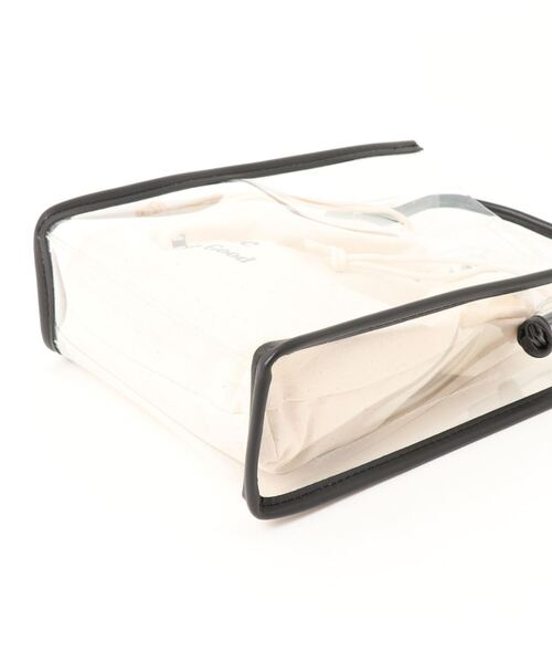 one way（ワンウェイ）の「【oneway】クリア巾着付きミニバッグ（ショルダーバッグ・レディース・ゴールド/ライトグレー/ブラック・FREE）」の5枚目の写真
