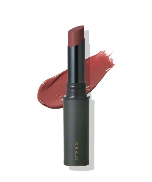 OSAJI(オサジ)の「オサジ ニュアンス リップスティック(口紅/リップティント/グロス・レディース・01 Fuuga〈風雅〉/02 Tashinami〈嗜み〉/03 Kanojo〈彼女〉/04 Saigetsu〈歳月〉/05 Kokorozashi〈志〉/06 Kyouji〈矜恃〉/07 Page〈頁〉/08 Kimito〈君と〉/09 Fuu〈封〉/10 Ashioto〈足音〉/11 Serifu〈台詞〉/12 Rope〈ロープ〉/13 Furiko〈振り子〉/14 Undameshi 〈運試し〉/15 Taikakusen 〈対角線〉/16 Usuhari〈うすはり〉/17 Byoushin〈秒針〉/18 Kigen〈起源〉/19 Happiness〈ハピネス〉/21 Touge〈峠〉/20 Tayori〈便り〉・FREE)」の1枚目の写真