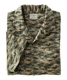 L.L.Bean | メンズ トロピック・シャツ、半袖　プリント ジャパン・フィット(シャツ/ブラウス)