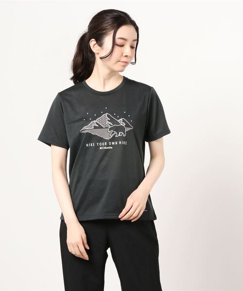 Columbia(コロンビア)の「コロンビア Columbia チェンバリンコーブウィメンズショートスリーブTシャツ(Tシャツ/カットソー