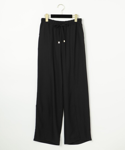 GRACE CLASS（グレースクラス）の「セミワイドイージーパンツ（その他パンツ・レディース・ホワイト/ブラック/サックスブルー・38/36）」の3枚目の写真