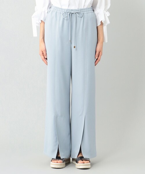 GRACE CLASS（グレースクラス）の「セミワイドイージーパンツ（その他パンツ・レディース・ホワイト/ブラック/サックスブルー・38/36）」の14枚目の写真