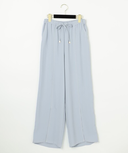 GRACE CLASS（グレースクラス）の「セミワイドイージーパンツ（その他パンツ・レディース・ホワイト/ブラック/サックスブルー・38/36）」の7枚目の写真