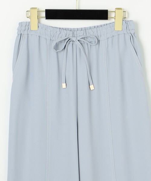 GRACE CLASS（グレースクラス）の「セミワイドイージーパンツ（その他パンツ・レディース・ホワイト/ブラック/サックスブルー・38/36）」の13枚目の写真