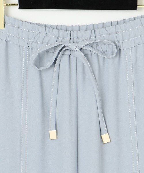 GRACE CLASS（グレースクラス）の「セミワイドイージーパンツ（その他パンツ・レディース・ホワイト/ブラック/サックスブルー・38/36）」の19枚目の写真