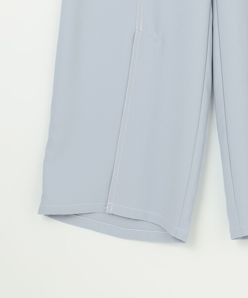 GRACE CLASS（グレースクラス）の「セミワイドイージーパンツ（その他パンツ・レディース・ホワイト/ブラック/サックスブルー・38/36）」の15枚目の写真