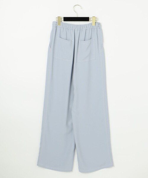 GRACE CLASS（グレースクラス）の「セミワイドイージーパンツ（その他パンツ・レディース・ホワイト/ブラック/サックスブルー・38/36）」の9枚目の写真