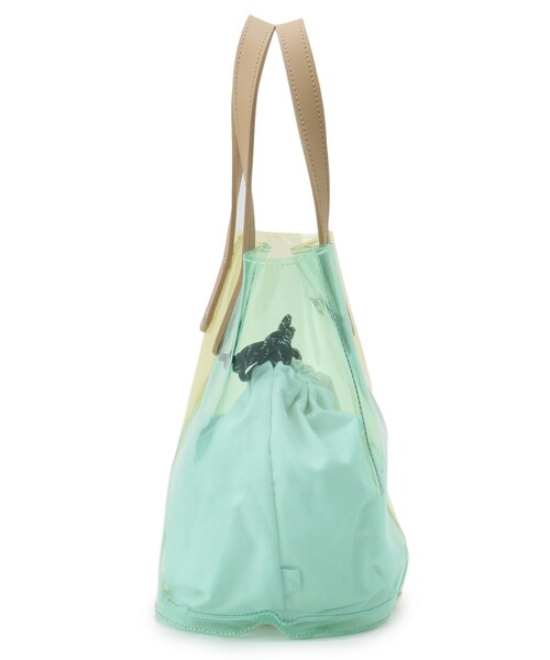 adabat（アダバット）の「◆配色ポーチ（トートバッグ・レディース・黄緑系/グレー系・00）」の8枚目の写真