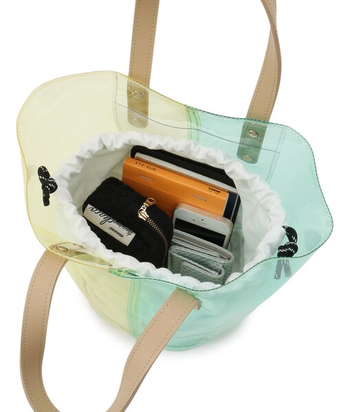 adabat（アダバット）の「◆配色ポーチ（トートバッグ・レディース・黄緑系/グレー系・00）」の9枚目の写真