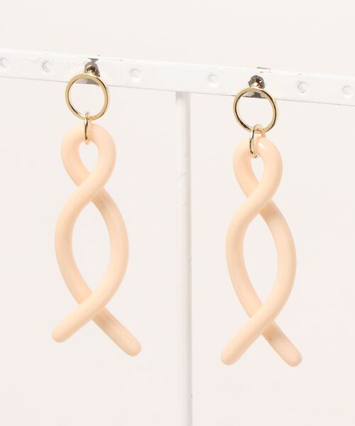 Shirmie(シェルミー)の「【Shirmie】ツイストロングピアス(ピアス(両耳用)・レディース・ブラウン/その他/ライトピンク/ホワイト/オレンジ/グレー系その他/ライトグレー/ブルー/ブラウン系その他/シルバー/クリアグリーン/ライトオレンジ系/グレー/クリア/ホワイト系その他2/ブラック/グリーン/パープル系その他/パープル/アイボリー/ピンク系その他/ゴールド/ホワイト系その他・FREE)」の17枚目の写真