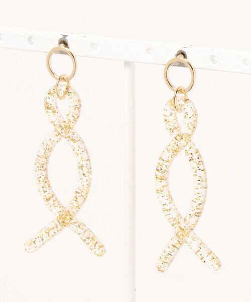 Shirmie(シェルミー)の「【Shirmie】ツイストロングピアス(ピアス(両耳用)・レディース・ブラウン/その他/ライトピンク/ホワイト/オレンジ/グレー系その他/ライトグレー/ブルー/ブラウン系その他/シルバー/クリアグリーン/ライトオレンジ系/グレー/クリア/ホワイト系その他2/ブラック/グリーン/パープル系その他/パープル/アイボリー/ピンク系その他/ゴールド/ホワイト系その他・FREE)」の21枚目の写真