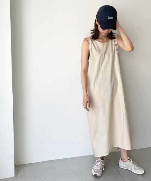 CANAL JEAN（キャナルジーン）の「Lakey Park　S CAP（キャップ・レディース・ブラック/ベージュ/ネイビー/ネイビー系1/グリーン・ONE SIZE）」の5枚目の写真