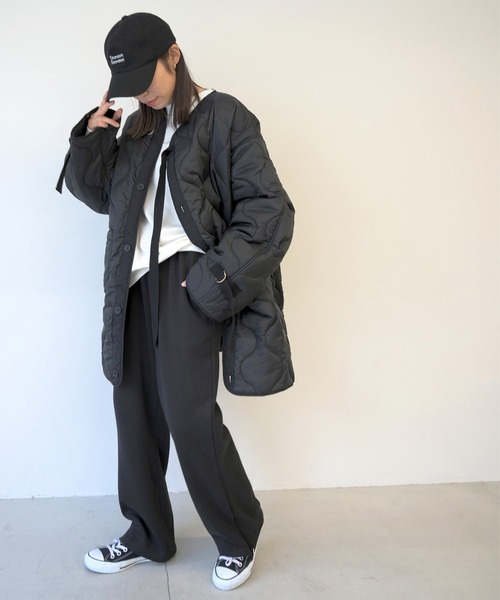 CANAL JEAN（キャナルジーン）の「Lakey Park　S CAP（キャップ・レディース・ブラック/ベージュ/ネイビー/ネイビー系1/グリーン・ONE SIZE）」の15枚目の写真