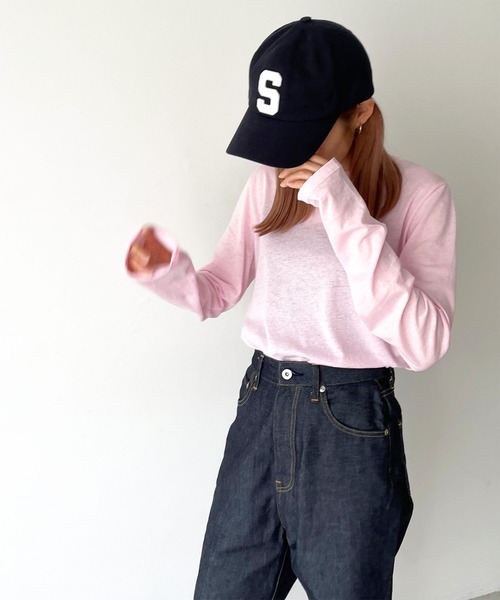 CANAL JEAN（キャナルジーン）の「Lakey Park　S CAP（キャップ・レディース・ブラック/ベージュ/ネイビー/ネイビー系1/グリーン・ONE SIZE）」の17枚目の写真