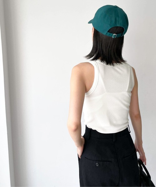 CANAL JEAN（キャナルジーン）の「Lakey Park　S CAP（キャップ・レディース・ブラック/ベージュ/ネイビー/ネイビー系1/グリーン・ONE SIZE）」の20枚目の写真