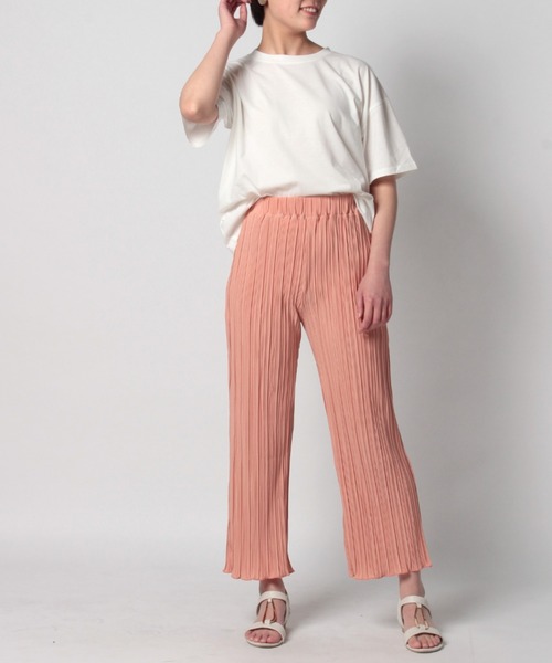 Lilipetit(リリプティ)の「カットプリーツパンツ(その他パンツ・レディース・ライトグレー/ブラック/イエロー/ボルドー・M/L)」の17枚目の写真