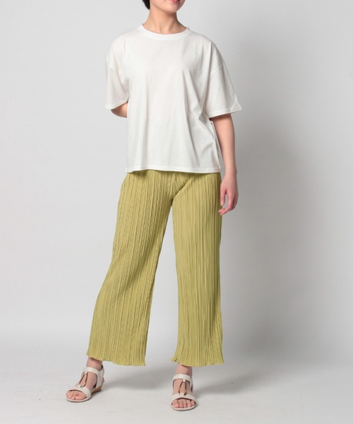 Lilipetit(リリプティ)の「カットプリーツパンツ(その他パンツ・レディース・ライトグレー/ブラック/イエロー/ボルドー・M/L)」の13枚目の写真