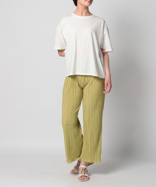 Lilipetit(リリプティ)の「カットプリーツパンツ(その他パンツ・レディース・ライトグレー/ブラック/イエロー/ボルドー・M/L)」の14枚目の写真