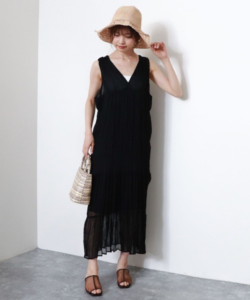 archives（アルシーヴ）の「カシュクールティアードワンピース