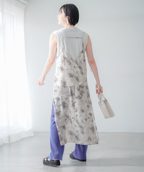 PAGEBOY(ページボーイ)の「シアーグラスキャミワンピース(ワンピース・レディース・グレー系その他/パープル系その他・FREE)」の10枚目の写真