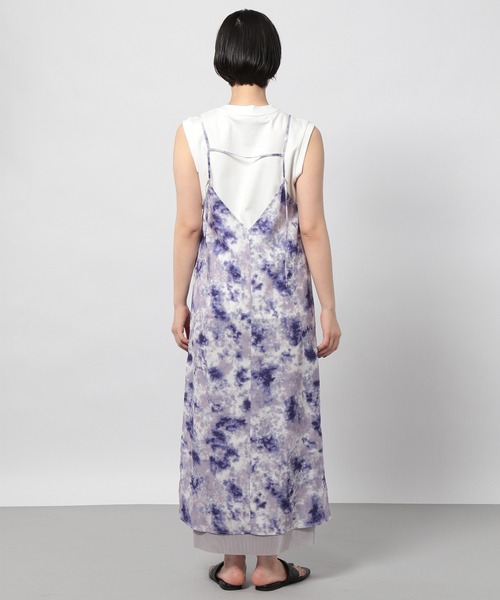 PAGEBOY(ページボーイ)の「シアーグラスキャミワンピース(ワンピース・レディース・グレー系その他/パープル系その他・FREE)」の3枚目の写真