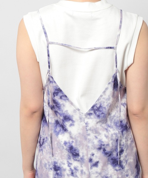 PAGEBOY(ページボーイ)の「シアーグラスキャミワンピース(ワンピース・レディース・グレー系その他/パープル系その他・FREE)」の11枚目の写真