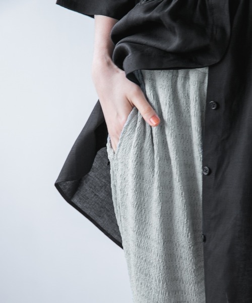 A part by（アパートバイ）の「Poレースイージーパンツ　951707（その他パンツ・レディース・ライトグレー/ブラック/グリーン系その他4/ブルー系その他5・FREE）」の20枚目の写真