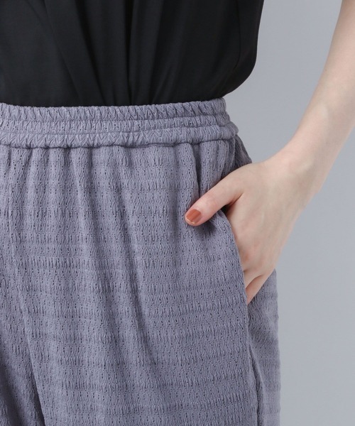 A part by（アパートバイ）の「Poレースイージーパンツ　951707（その他パンツ・レディース・ライトグレー/ブラック/グリーン系その他4/ブルー系その他5・FREE）」の9枚目の写真