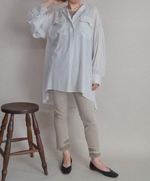 NICOLE CLUB | 【NICOLE CLUB】スキッパーチュニックブラウス(シャツ/ブラウス)